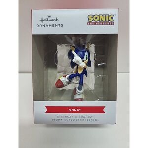 Hallmark Red Box Christmas Tree Ornament SONIC The Hedgehog Video‎ Game Sega